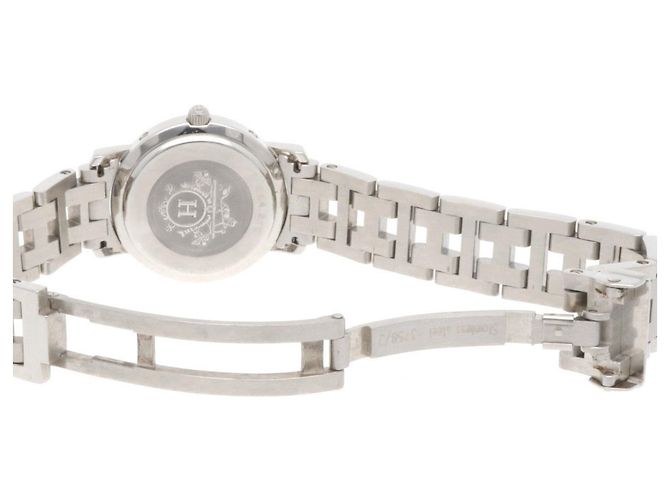 Hermès Reloj de mujer Hermes Clipper de acero inoxidable quartz - vista 8