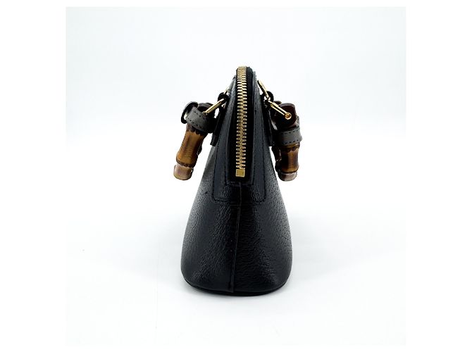 Gucci Diana NM Bamboo Dome Top Handle Leather Mini - vista 3