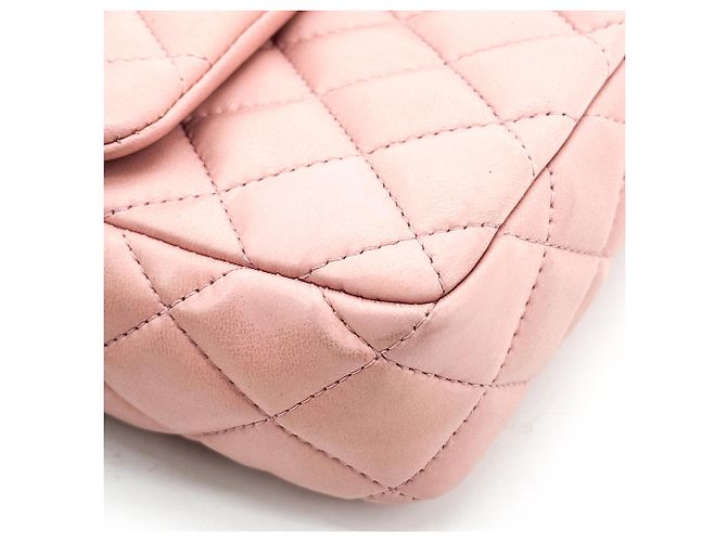 Chanel Classic Single Flap Quilted Lambskin East West - vista 7