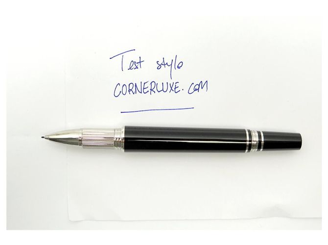 NEU MONTBLANC STARWALKER MB132508 FINELINER AUS SCHWARZEM HARZ - Ansicht 9