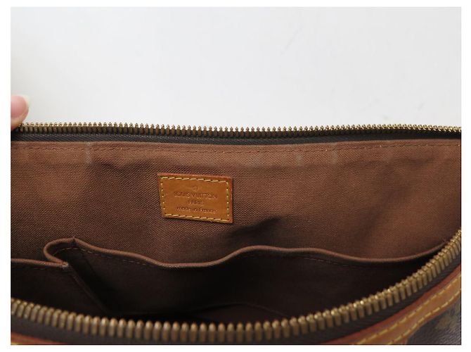 LOUIS VUITTON PALERMO PM M40145 HANDTASCHE MONOGRAM CANVAS TOTE BAG - Ansicht 12