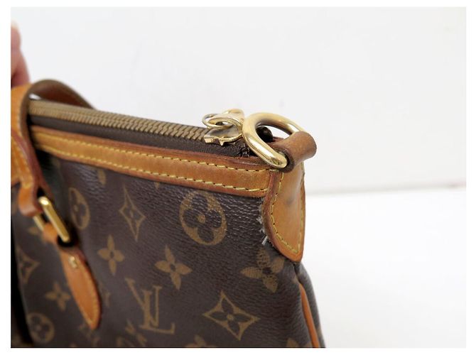 LOUIS VUITTON PALERMO PM M40145 HANDTASCHE MONOGRAM CANVAS TOTE BAG - Ansicht 17