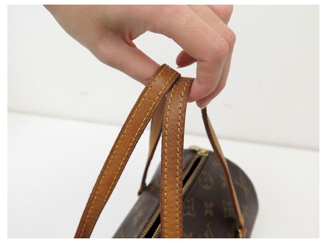 BORSA A MANO LOUIS VUITTON PAPILLON 26 M51386 IN tela MONOGRAM - vista 16