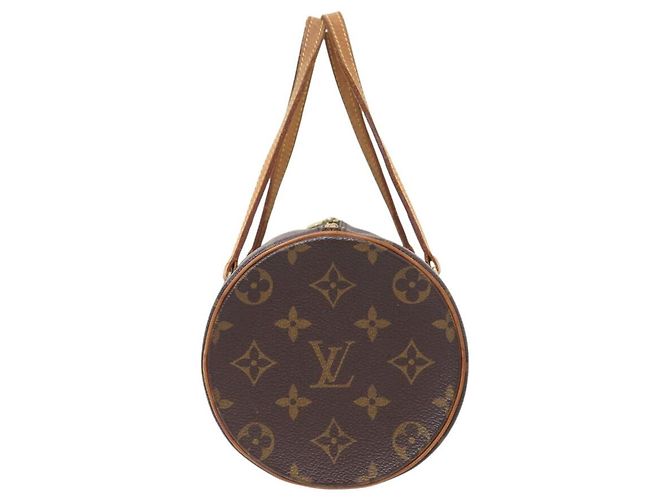 BORSA A MANO LOUIS VUITTON PAPILLON 26 M51386 IN tela MONOGRAM - vista 4