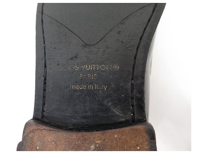 MOCASSINI LOUIS VUITTON MAJOR PELLE & MONOGRAM LOGO LV 7 41 IT 42 FR - vista 7