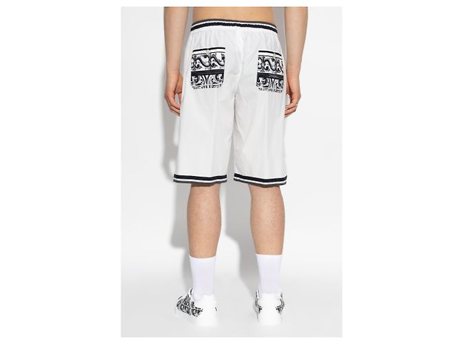 Dolce & Gabbana Pantaloncini in cotone con stampa - vista 2