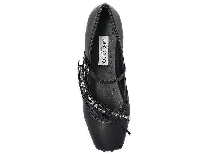 Jimmy Choo Bailarinas de piel "Loli" - vista 3