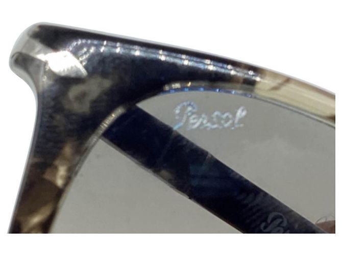 Occhiali da sole Persol 3186S Toiseshell in acetato nero - vista 5