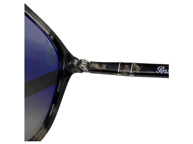 Occhiali da sole Persol 3186S Toiseshell in acetato nero - vista 6