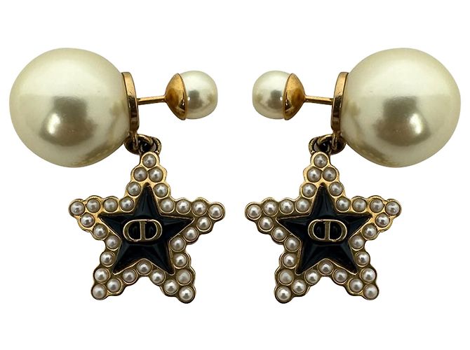 Orecchini Dior Tribales Stella Nera in metallo dorato - vista 11