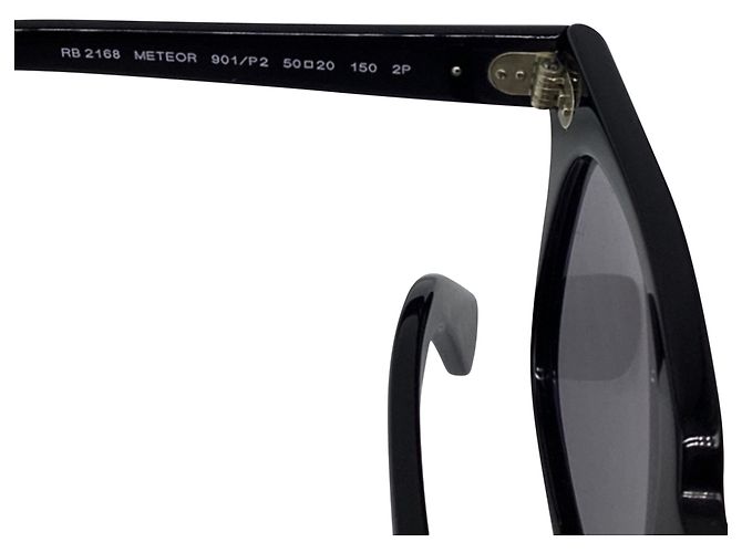Gafas de sol Ray-Ban RB2168 Wayfarer Square en acetato negro - vista 7