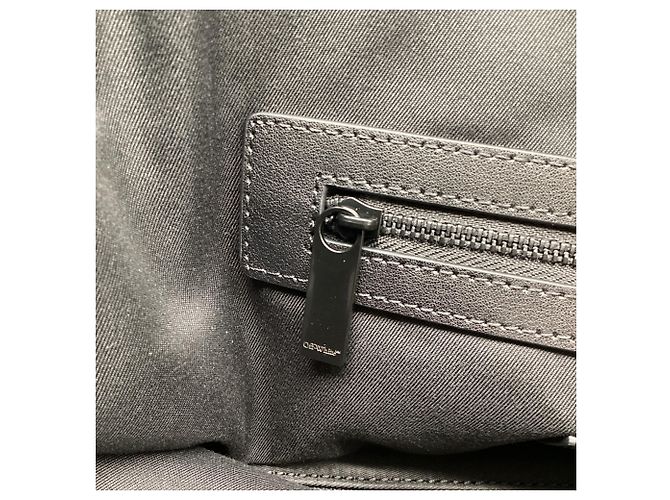 Off White Borsa Tote Off-White Large Classic Day Off in nylon nero - vista 11