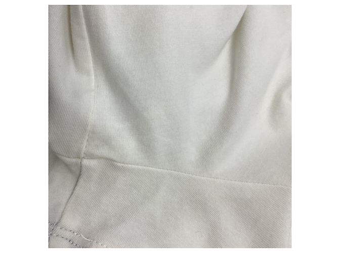 Camiseta Burberry Check Cuff de algodón blanco - vista 6