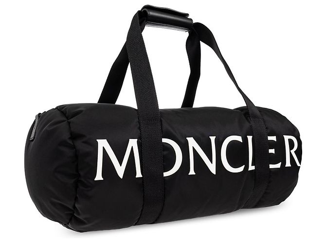 Borsa da viaggio Moncler nera in nylon - vista 2