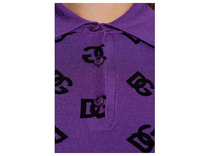 Dolce & Gabbana Gekürztes Polohemd mit langen Ärmeln - Ansicht 3