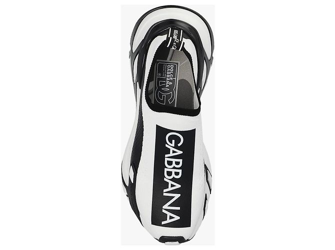 Dolce & Gabbana Stretch Slip-On Sneaker weiß - Ansicht 5