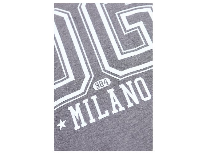 Dolce & Gabbana T-Shirt mit Logo und Samt-Finish - Ansicht 3