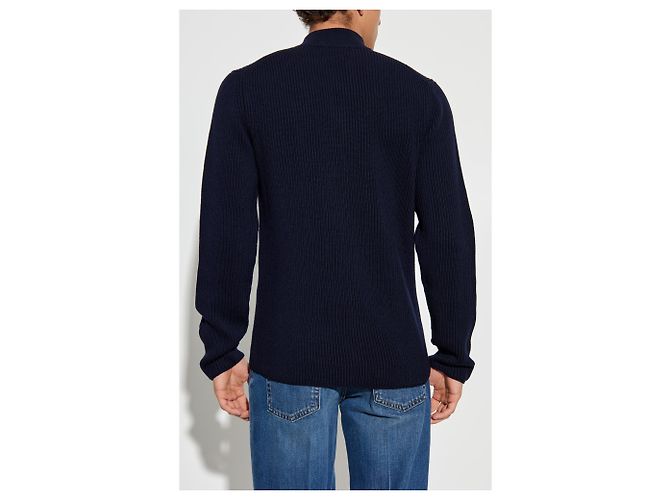 Dolce & Gabbana Wollpullover in Navy Blau - Ansicht 2