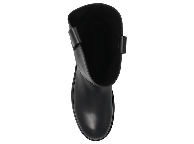 Dolce & Gabbana Leather Engineer Boots Black - view 4