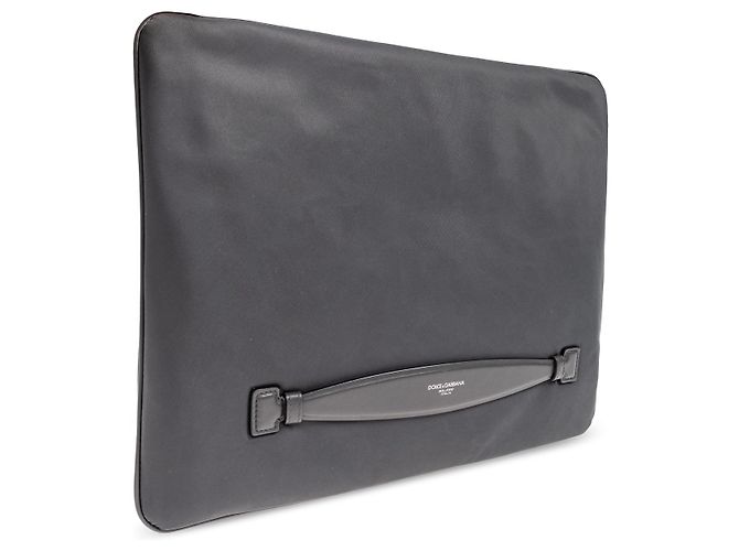 Borsa Dolce & Gabbana grigia in cotone - vista 2