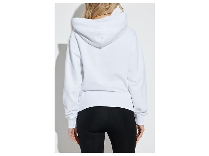 Sudadera Dolce & Gabbana Logo Blanca de Algodón - vista 2