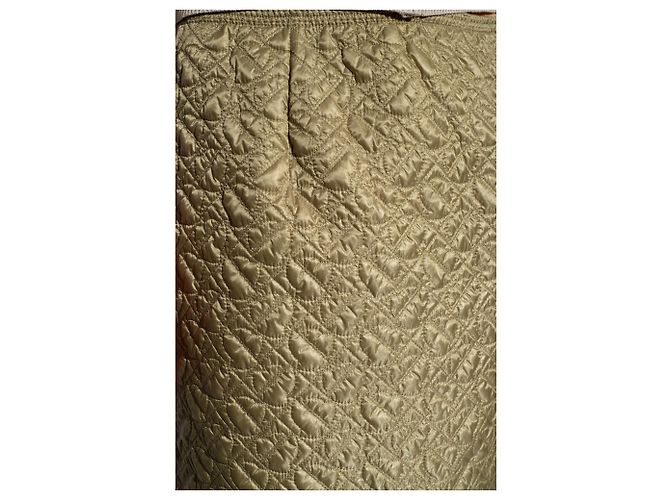 Falda midi acolchada Moncler dorada - vista 3