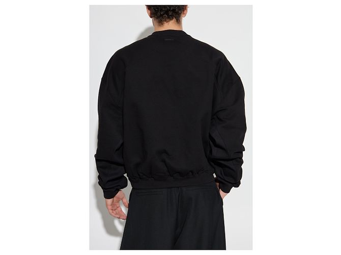 Dolce & Gabbana Baumwoll-Sweatshirt Schwarz - Ansicht 2