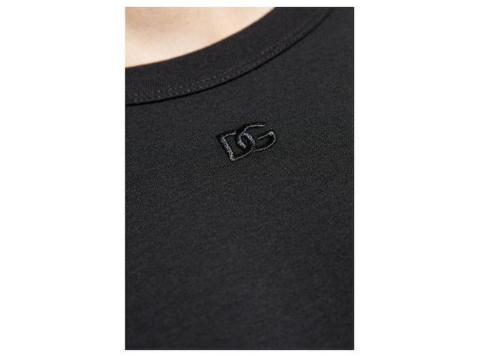 Dolce & Gabbana T-Shirt mit gesticktem Logo - Ansicht 3