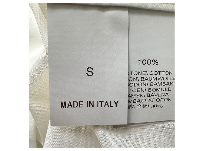 Camisa de botones ocultos Brunello Cucinelli en algodón blanco - vista 5