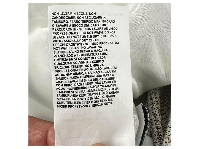 Max Mara karierter einreihiger Blazer Beige Wolle - Ansicht 6