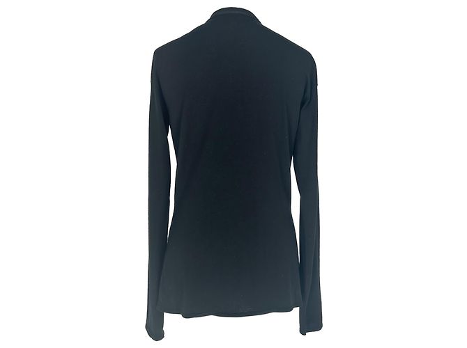 Gucci Pullover mit Ketten-Akzent aus schwarzer Wolle - Ansicht 3