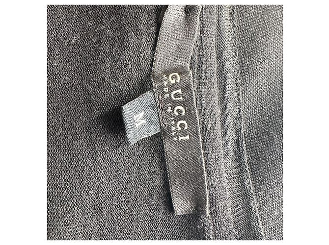 Gucci Pullover mit Ketten-Akzent aus schwarzer Wolle - Ansicht 4