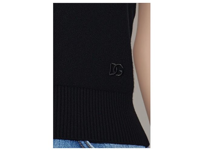 Dolce & Gabbana Weste aus Kaschmir und Wolle Schwarz - Ansicht 3