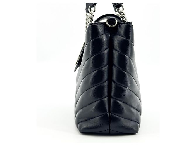 Autre Marque Saint Laurent Loulou Matelasse Chevron Leather Small - vista 3