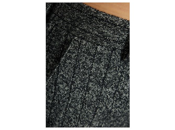Dolce & Gabbana Crisp Creased Hose Grau Wolle - Ansicht 3