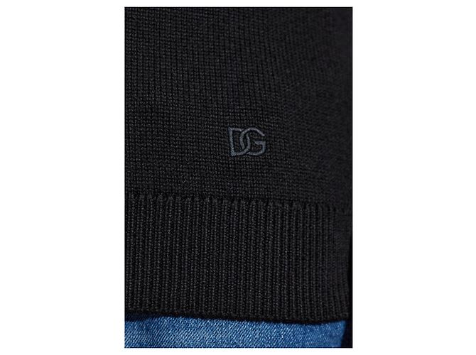 Dolce & Gabbana Rollkragenpullover aus Wolle Schwarz - Ansicht 3