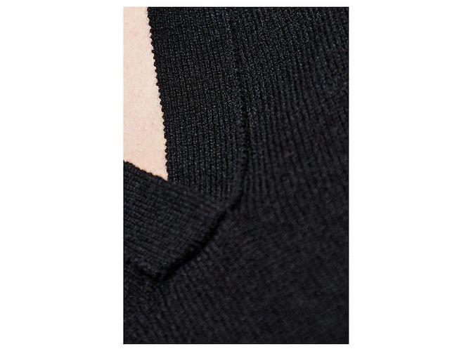 Dolce & Gabbana Kaschmir Polohemd Schwarz - Ansicht 3