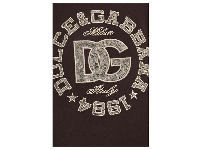 Dolce & Gabbana T-Shirt mit gesticktem Logo - Ansicht 3