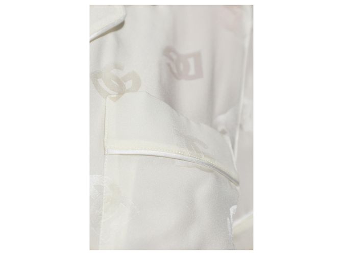 Dolce & Gabbana Camicia a maniche corte in seta - vista 3