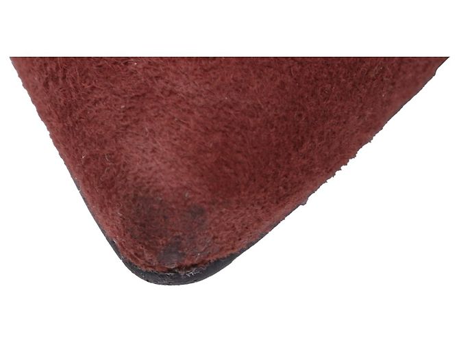Décolleté a punta Michael Michael Kors in camoscio rosso - vista 11