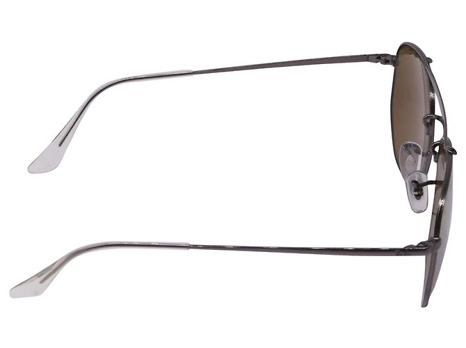Occhiali da sole Ray-Ban RB3648 Marshal Aviator in metallo argento - vista 2