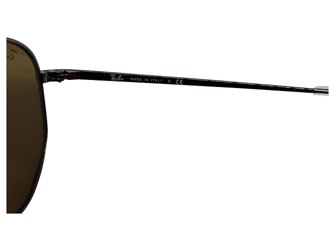 Occhiali da sole Ray-Ban RB3648 Marshal Aviator in metallo argento - vista 6