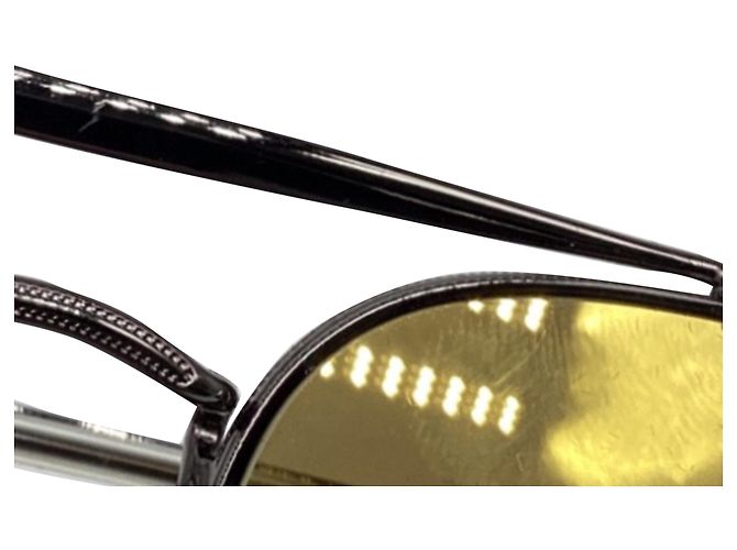 Occhiali da sole Ray-Ban RB3648 Marshal Aviator in metallo argento - vista 8