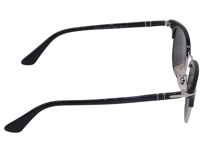 Occhiali da sole Persol 3105S Wayfarer in acetato nero - vista 3
