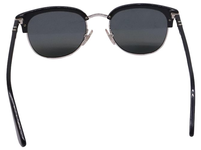 Occhiali da sole Persol 3105S Wayfarer in acetato nero - vista 4