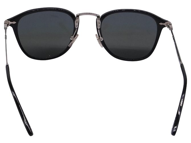 Occhiali da sole Persol Calligrapher Edition 3165S in acetato nero - vista 4