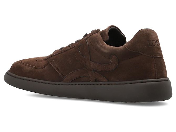 Sneakers Loewe Jambo in pelle marrone - vista 2
