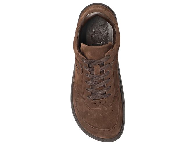 Sneakers Loewe Jambo in pelle marrone - vista 3