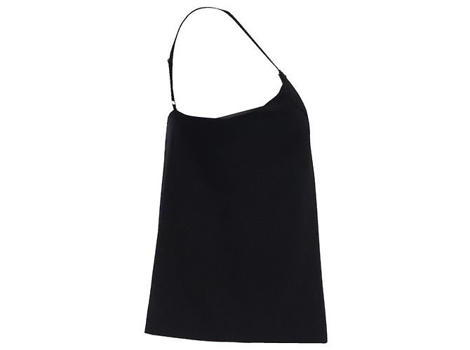 Regata de seda preta com acabamento em renda Alice + Olivia - vista 3