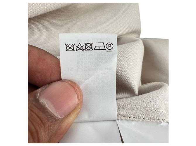 Gabardina con cinturón y bolsillos Brunello Cucinelli en algodón beige - vista 7